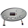 Jacuzzi Spas Control Panel, J300 LED 1 Pump, Ribbon Cable