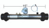 Balboa Heater Assy Replacement, 2.25"x15", 4.0KW, , w/Sensor & PSI - 58048