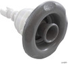 Waterway 229-8057 3-3/8" Threaded Poly Storm 5-Scallop Directional Gray Spa Jet Internal