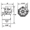 Laing SM909NTW-14 3/4' Thed. Circ. Pump 230V (Discontinued, See Replacement Below L73999)