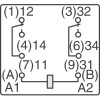 Schrack RELAY DPDT,110V COIL,15A 240V, Part # RM205615