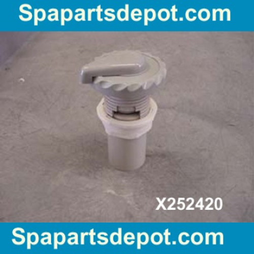 Master Spas 1" Scallop Air Control (Grey) X252420 / 252420