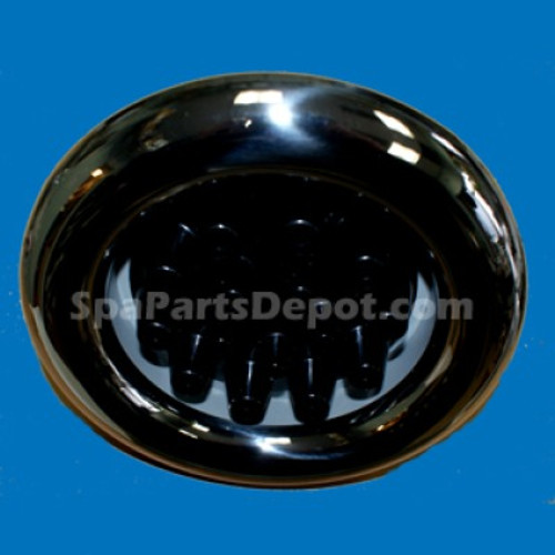 Master Spas Stainless  7 1/2" Master Blaster  Jet Insert, Grey And Black - X241175