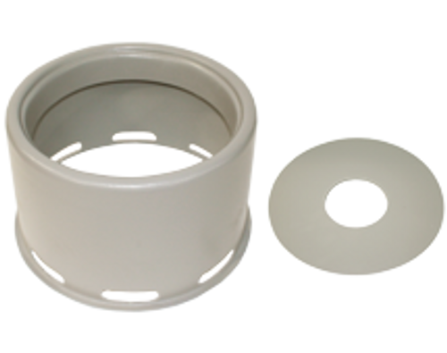 Floating Weir, Floating with Cover, 11.5 Inches, Harbor Gray with Cover, 11.5 Inches, Harbor Gray