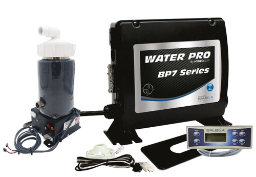Water Pro BP7 Retro-Fit Spa Control 4.0kW Low-Flow Heater TP500 Panel