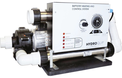 HydroQuip 11kW 240V Baptismal Equipment System with Timer