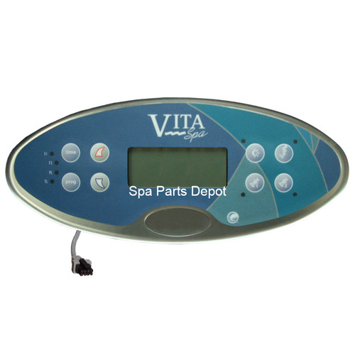 Vita Spa Control Panel, 8 Button, MX770 Spa Parts Depot