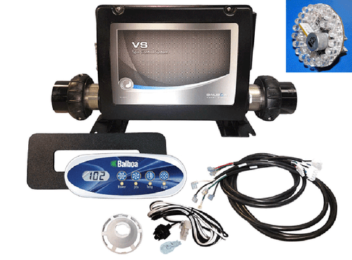 Balboa Retrofit Kit Spa Control Pack VS501Z - 54220-Z w/Free LED Light ...