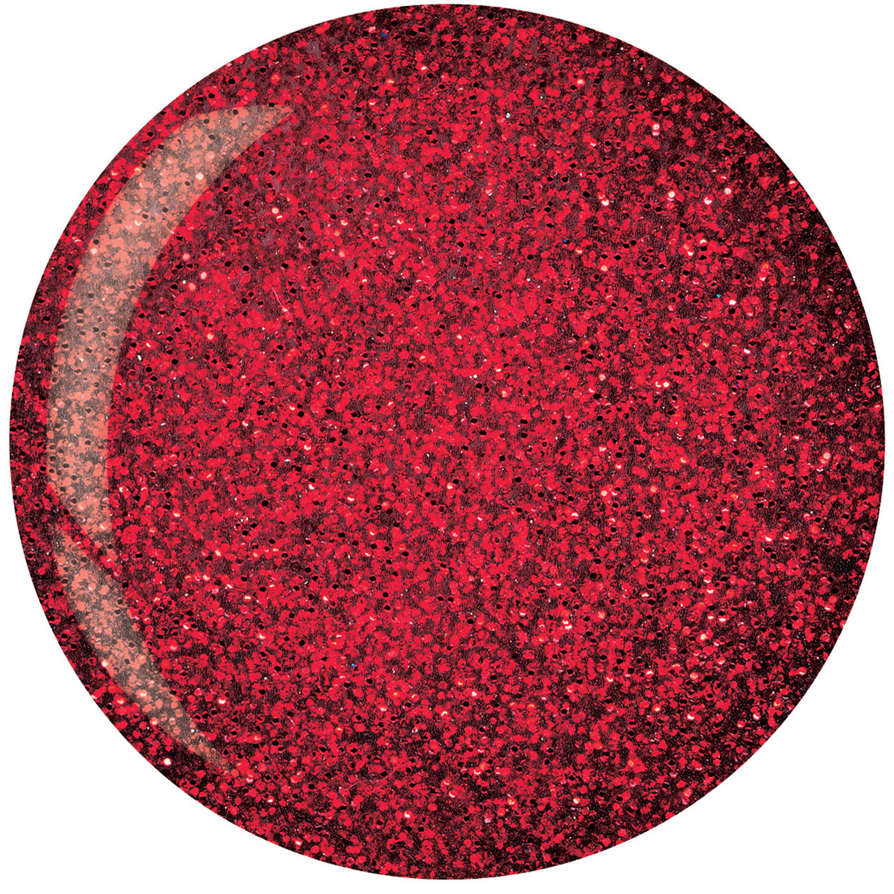 Best in show, red halographic glitter dip powder – sugar bottom dips