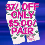 Foot Huggies Shamrock Socks