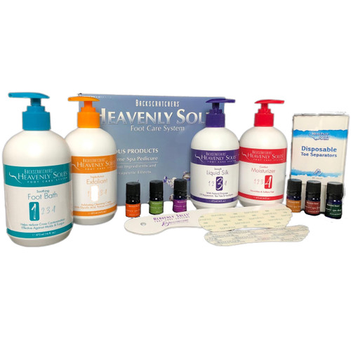 Complete Pedicure System Kit Backscratchers