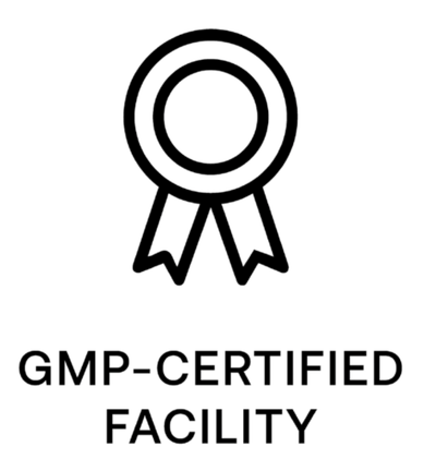 GMP-certified facility