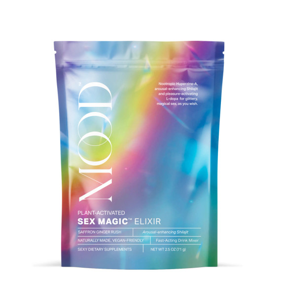 MOOD SEX MAGIC™ Sexy Plant-Activated Elixir packaging front label