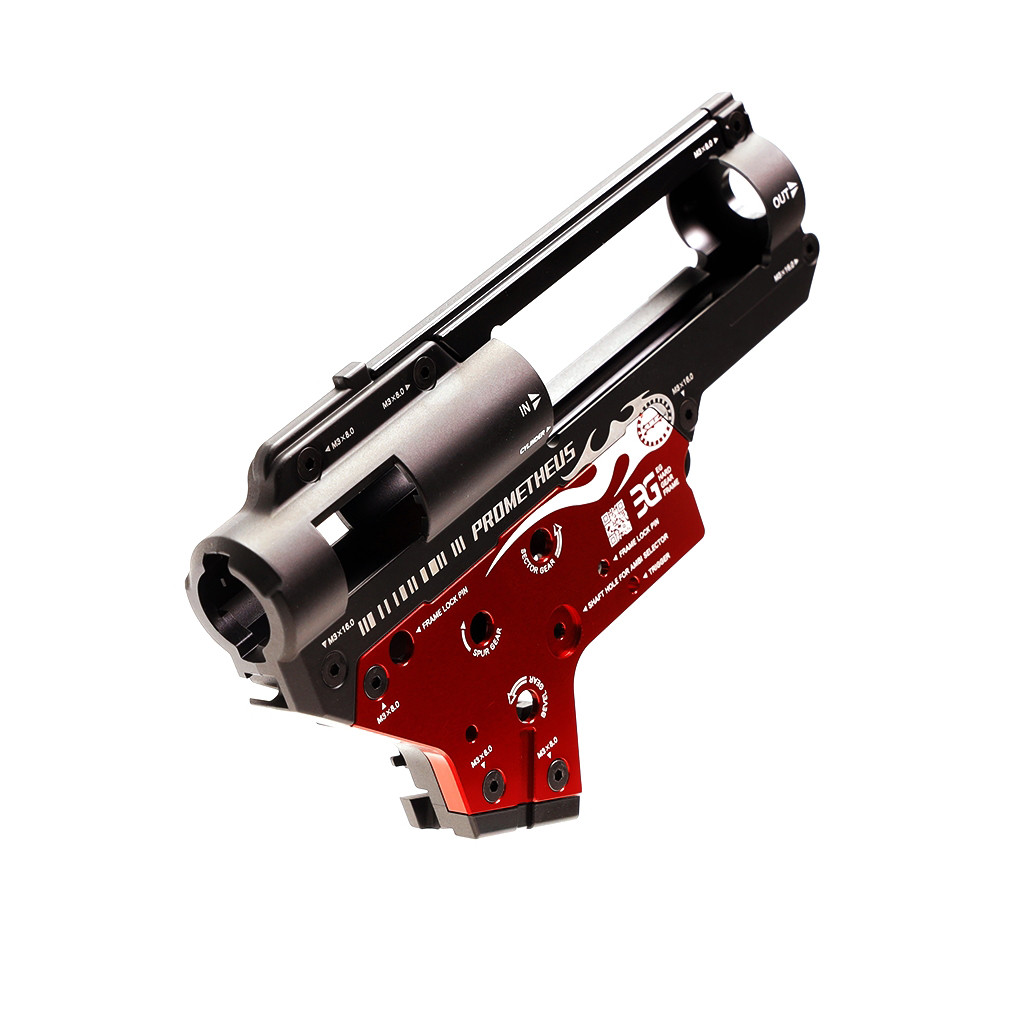 Prometheus EG Hard Gearbox Shell - 6mm - The Cage Airsoft