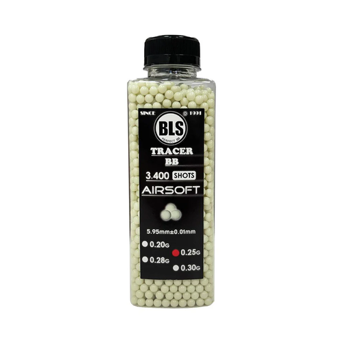 BLS 0.25g Tracer BBs Bottle - Green