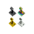COWCOW AAP01 Stainless Steel Selector Plate - Black