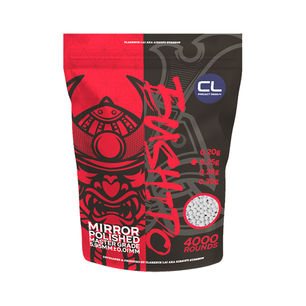 Bushido Master Grade BBs - 0.25g