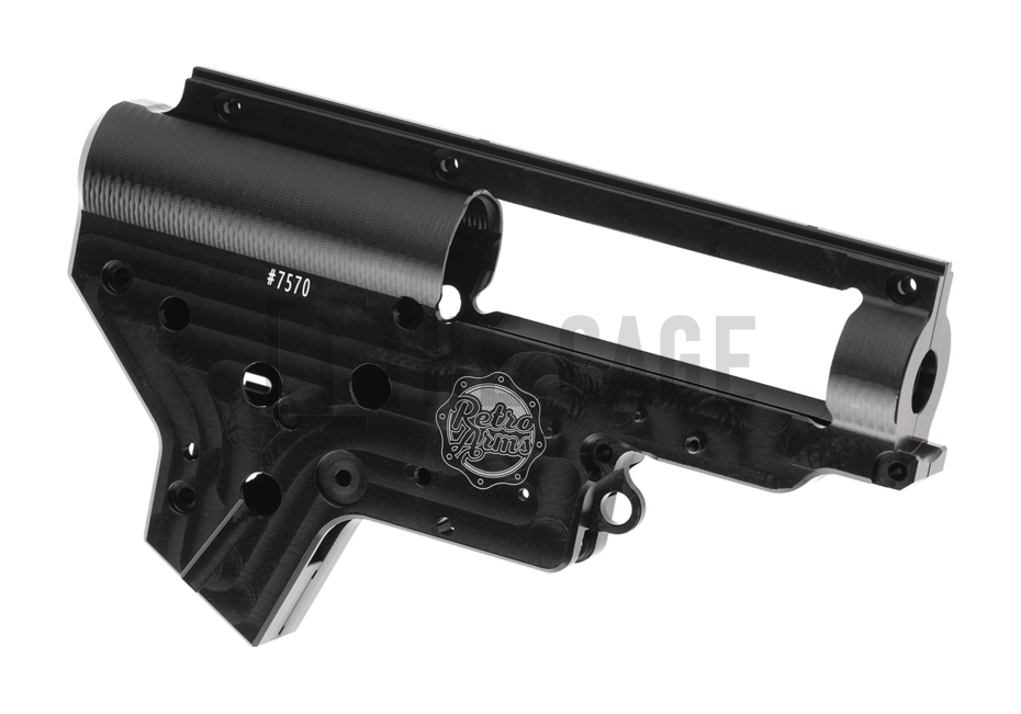 RetroArms CNC Gearbox V2 VFC (8mm) QSC - The Cage Airsoft