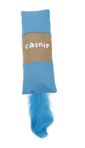Pet Life Rectangular Duffle Crinkle Plush Faux Fur Teaser Catnip Kitty Cat Toy Pet Life Rectangular Duffle Crinkle Plush Faux Fur Teaser Catnip Kitty Cat Toy