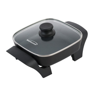 Brentwood Appliances SK-46 8-Inch Nonstick Electric Skillet with Glass Lid Brentwood Appliances SK-46 8-Inch Nonstick Electric Skillet with Glass Lid