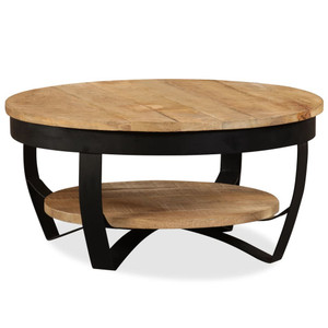Coffee Table Solid Rough Mango Wood 25.6"x12.6" Coffee Table Solid Rough Mango Wood 25.6"x12.6"
