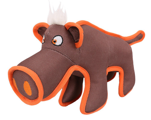 Pet Life Animal Dura-Chew Reinforce Stitched Durable Water Resistant Plush Chew Tugging Dog Toy