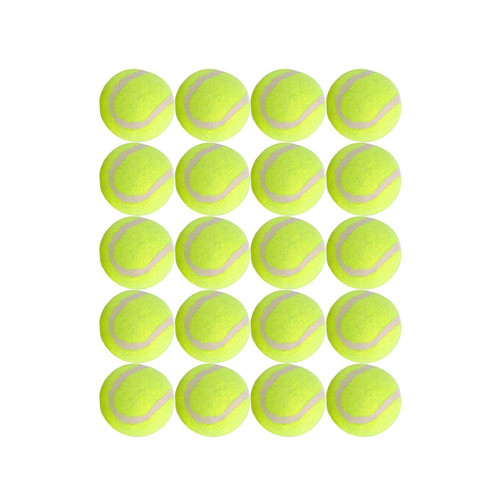 Dog Tennis Balls 20 Pack Pet Tennis Ball for Small Dogs Premium Fetch Toy Non-Toxic Non-Abrasive Material