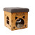 Pet Life Foldaway Collapsible Designer Cat House Furniture Bench Pet Life Foldaway Collapsible Designer Cat House Furniture Bench