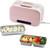 Bear DFH-B10T6 Self Heated Lunch Box, Leakproof Plug-in Lunch Box, with Keep Warm Function, 120V, Pink Bear DFH-B10T6 Self Heated Lunch Box, Leakproof Plug-in Lunch Box, with Keep Warm Function, 120V, Pink