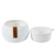 Baby White Woven Cotton Rope Basket, 2 Pieces Small Decorative Toy Storage Baskets for Gifts Empty Baby White Woven Cotton Rope Basket, 2 Pieces Small Decorative Toy Storage Baskets for Gifts Empty