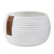 Baby White Woven Cotton Rope Basket, 2 Pieces Small Decorative Toy Storage Baskets for Gifts Empty Baby White Woven Cotton Rope Basket, 2 Pieces Small Decorative Toy Storage Baskets for Gifts Empty