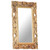 Hand Carved Mirror Brown 31.5"x19.7" Solid Mango Wood