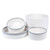 White Woven Cotton Rope Basket with Lid, 3 Pieces Decorative Toy Storage Baskets Shelf Basket White Woven Cotton Rope Basket with Lid, 3 Pieces Decorative Toy Storage Baskets Shelf Basket