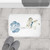 Baby Elephant Holding Balloons Mat Home Accents Baby Elephant Holding Balloons Mat Home Accents