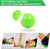 Foot Massage Roller Spiky Ball Therapy Set Massager Tool for Muscle Pain Ball Foot Massage Roller Spiky Ball Therapy Set Massager Tool for Muscle Pain Ball