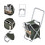 Bosonshop 9 PCS Garden Tools Set Ergonomic Wooden Handle Sturdy Stool with Detachable Tool Kit Perfect for Different Kinds of Gardening Bosonshop 9 PCS Garden Tools Set Ergonomic Wooden Handle Sturdy Stool with Detachable Tool Kit Perfect for Different Kinds of Gardening