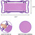 Bosonshop Garden Kneeler and Seat Folding Kneeling Bench Stool with Tool Pouches Soft EVA Foam for Gardening, Purple Bosonshop Garden Kneeler and Seat Folding Kneeling Bench Stool with Tool Pouches Soft EVA Foam for Gardening, Purple