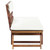 Garden Bench with Cushions 2-in-1 74.8” Solid Acacia Wood Garden Bench with Cushions 2-in-1 74.8” Solid Acacia Wood