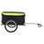 Bike Cargo Trailer Black and Yellow 65 kg Bike Cargo Trailer Black and Yellow 65 kg