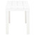 Garden Benches 2 pcs White Plastic