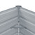 Garden Raised Bed Galvanized Steel 50.8"x50.8"x31.3" Gray Garden Raised Bed Galvanized Steel 50.8"x50.8"x31.3" Gray