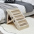 4 Step Anti-Slip Collapsible Plastic Pet Stairs Ladder For Small Dog and Cats 4 Step Anti-Slip Collapsible Plastic Pet Stairs Ladder For Small Dog and Cats