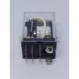 RELAY, 12V, 8 PIN, DPDT, CLEAR