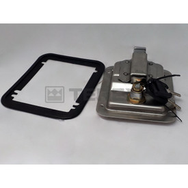 TOOLBOX DOOR LATCH, STAINLESS STEEL