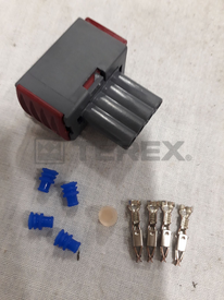 HIRSCHMANN PLUG CONNECTORS(AMP JUNIORS)