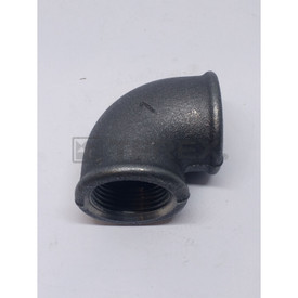 PUMP ADAPTOR, 1", 90deg, BLACK