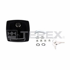 SQUARE DOOR HANDLE LATCH / LOCK ASSY (12.86.3030)