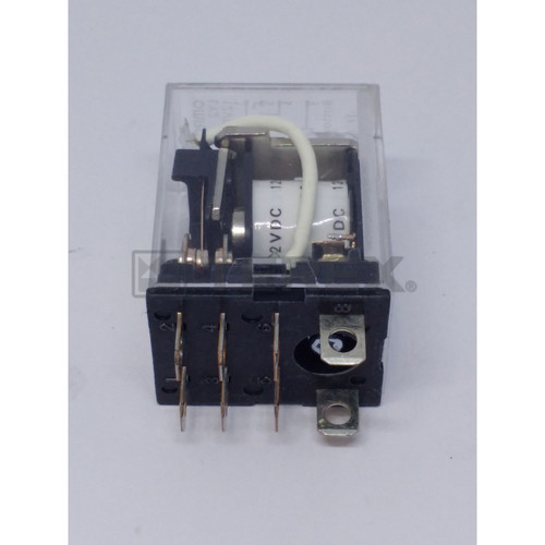 RELAY, 12V, 8 PIN, DPDT, CLEAR
