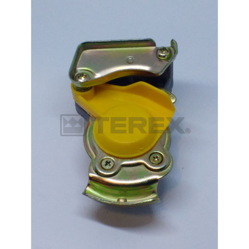COUPLING, GLAD HAND, YELLOW PALM