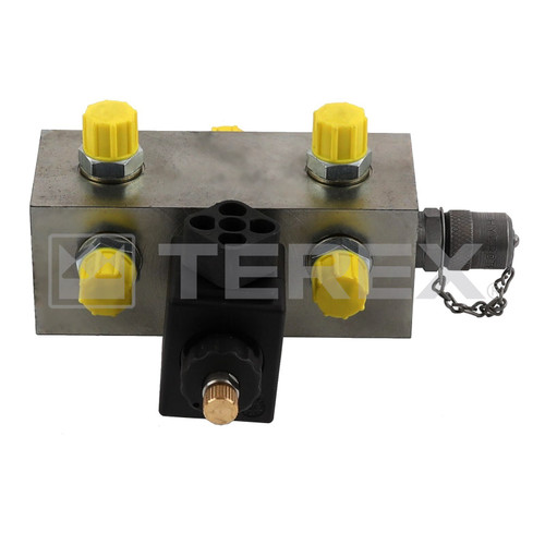 MANIFOLD BLOCK INCORPORATING VALVE